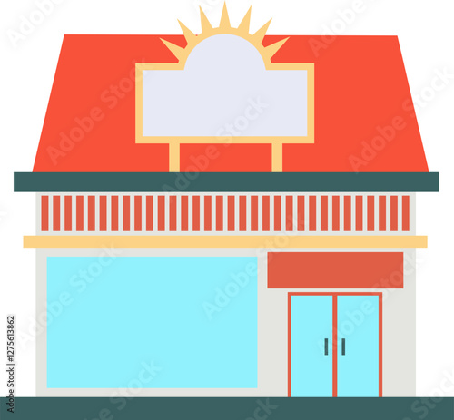 Store Building Icon