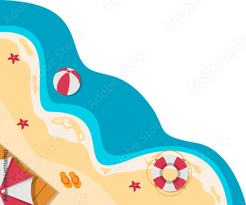 Summer Beach Corner