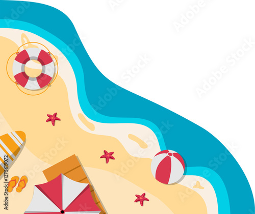 Summer Beach Corner