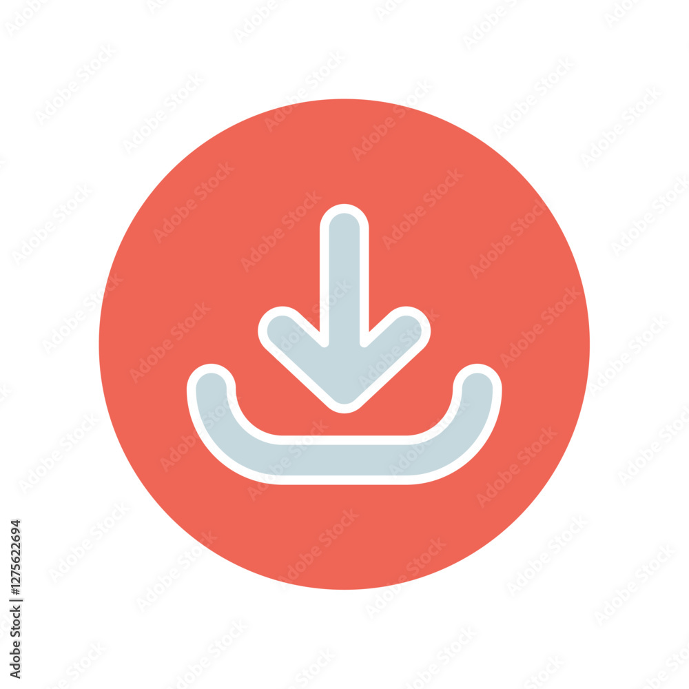 Icon a download, isolated against a clean background.
Icon a download, isolated against a clean background.