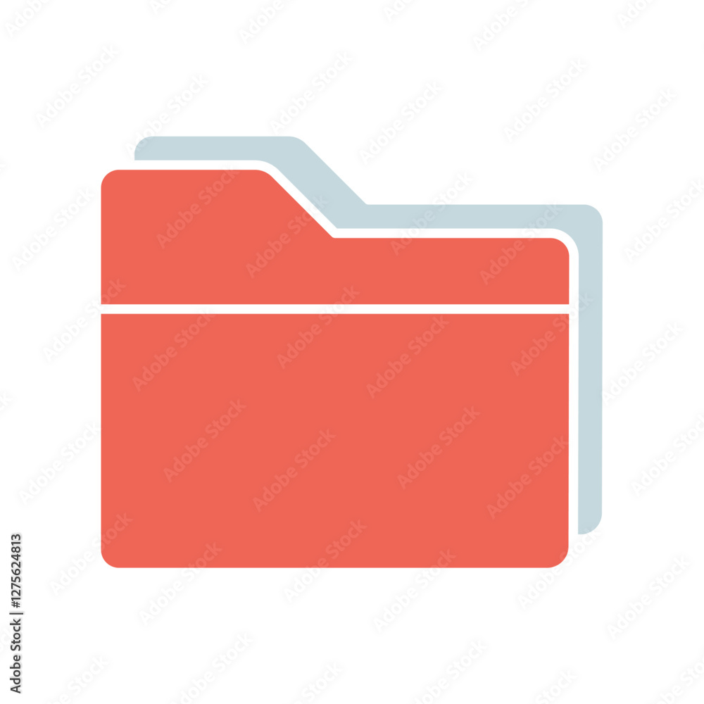 Icon a folder, isolated against a clean background.
Icon a folder, isolated against a clean background.