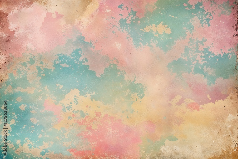 Obraz premium Elegant Vintage Pastel Grainy Texture for Chic Digital Backgrounds and Wallpaper Designs