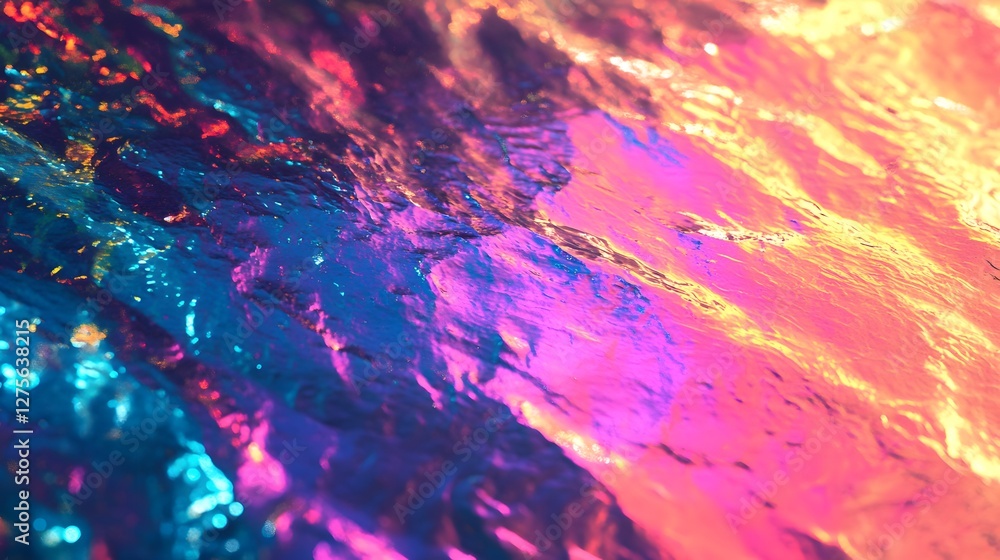 wrinkled holographic foil texture wrinkled holographic foil texture