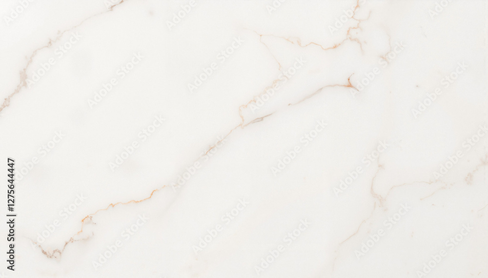 Fototapeta premium Elegant white ceramic surface with warm reflections, contemporary design