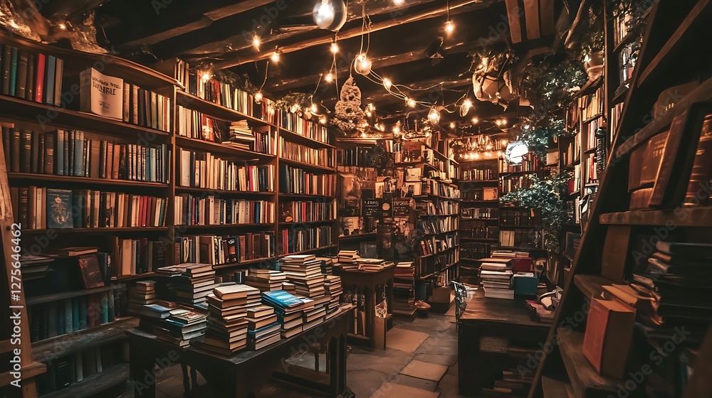 A Cozy Enchanting Room Filled With Bookshelves A Cozy Enchanting Room Filled With Bookshelves