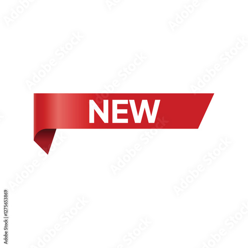 red corner ribbon