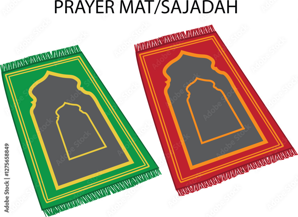 simple design prayer mat or sajadah simple design prayer mat or sajadah