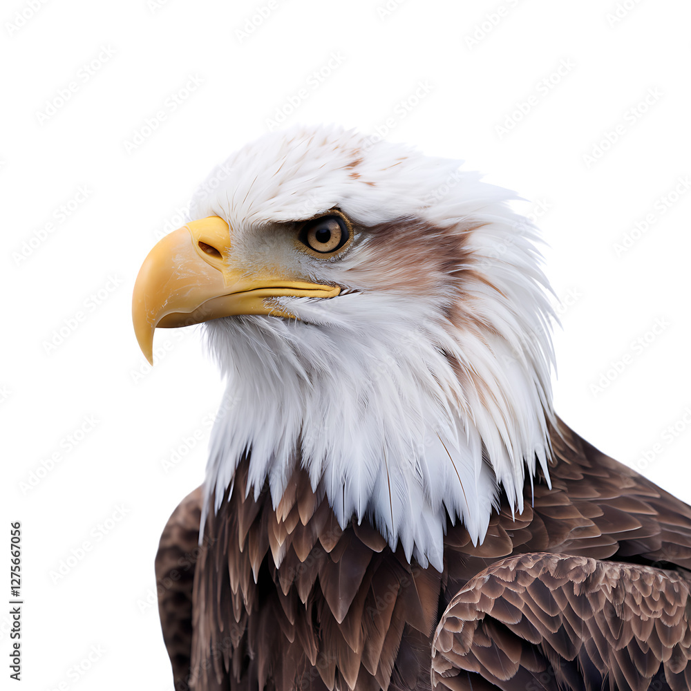 Bald eagle isolated