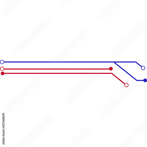 Technology Circuit Board Header