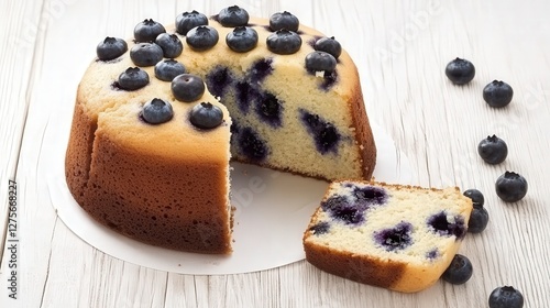 Scrumptious Blueberry Cake: A Sweet Delight for Every Occasion