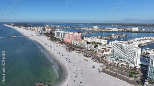 Wallpaper Mural Clearwater Skyline At Clearwater In Florida United States. Beach Landscape. Bay Harbor Scenery. Downtown District. Clearwater Skyline At Clearwater In Florida United States. Amazing Cityscape. Torontodigital.ca