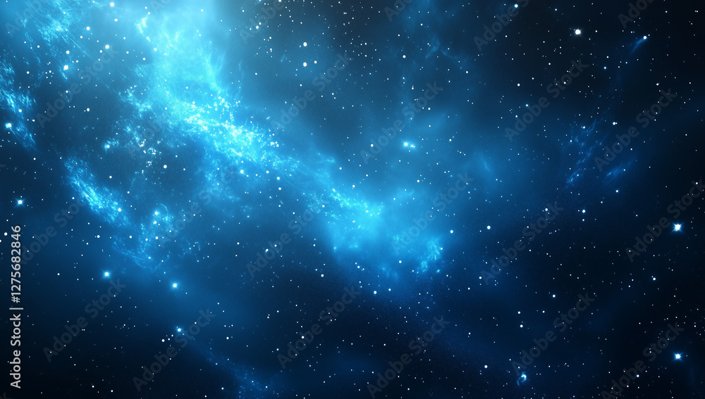 Abstract blue background, space background. Abstract blue background, space background.
