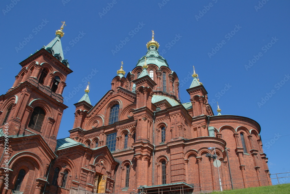 Fototapeta premium church Helsinki Finland