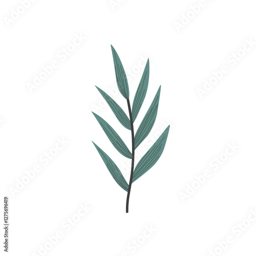 Handdrawn Leaf Illustration