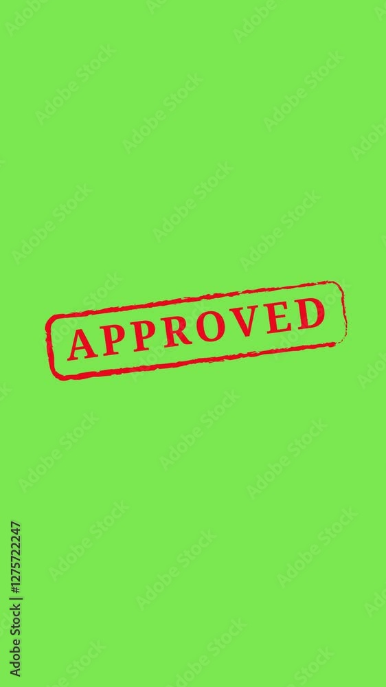 approved rubber stamp symbol approve approval confirmed accepted validated animated with green background chroma key transparent ink badge label symbol approved rubber stamp symbol approve approval confirmed accepted validated animated with green background chroma key transparent ink badge label symbol