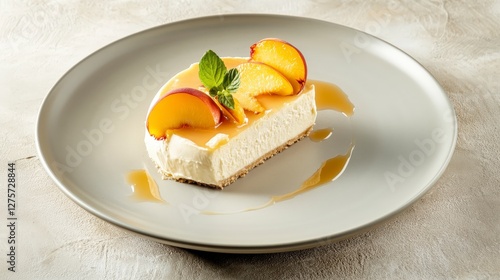 Peach Cheesecake Delight: A Perfect Summer Dessert