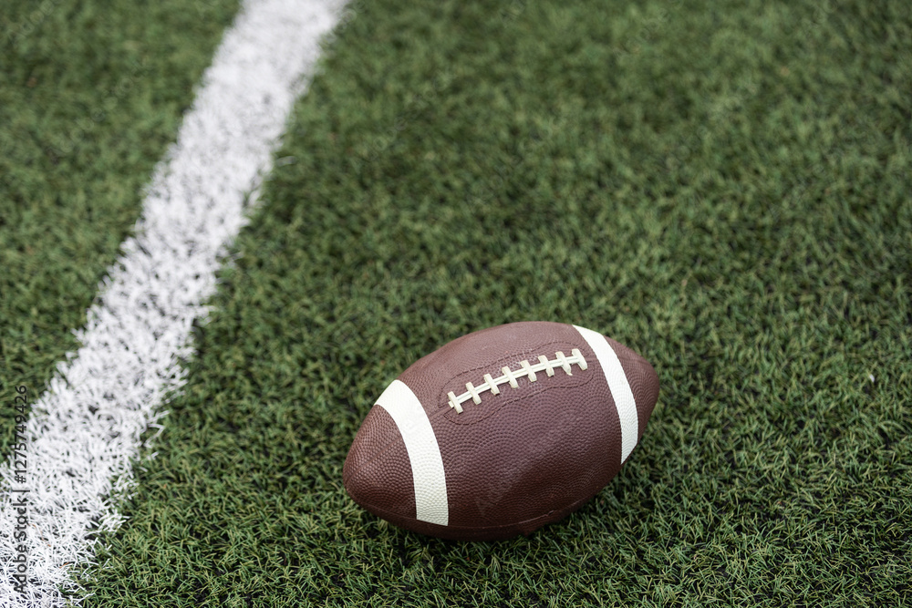 American Football with the Fifty Yard Line Beyond American Football with the Fifty Yard Line Beyond