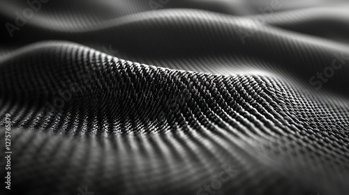 Wallpaper Mural Abstract Black Fabric Texture Closeup Torontodigital.ca