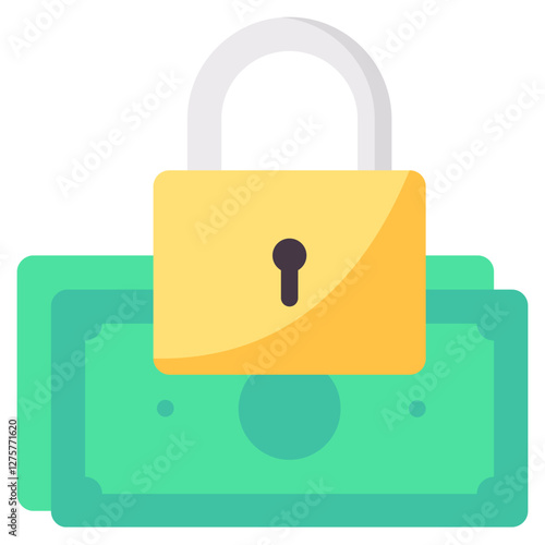 confidentiality vector flat icon