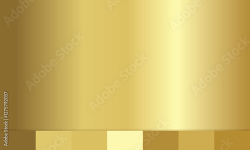 gold gradient texture banner background with color palette sign design.vector illustration