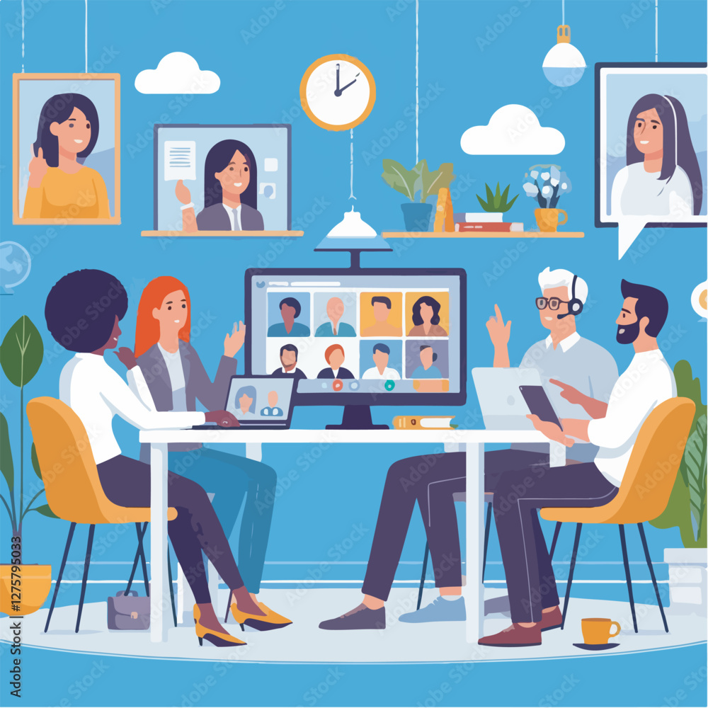 Virtual Team Meetings and Online Business Collaboration Virtual Team Meetings and Online Business Collaboration