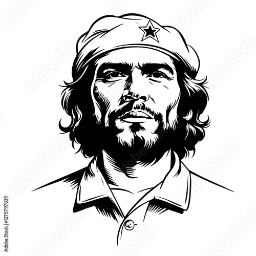 Che Guevara illustration vector  