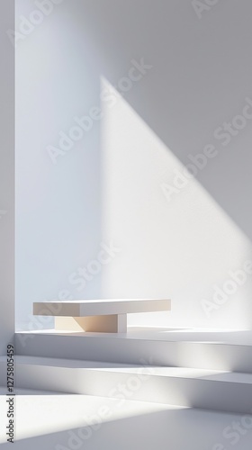 Modern Minimalist Architecture Display Platform