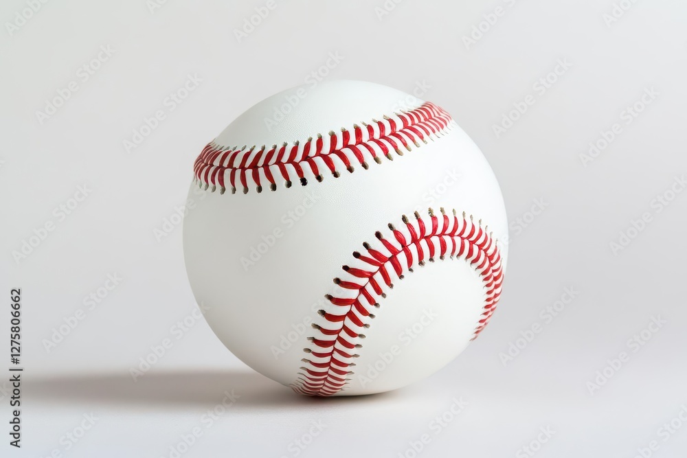 Baseball ball isolated on white background, full depth of field Baseball ball isolated on white background, full depth of field
