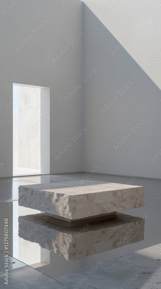 Modern Minimalist Architectural Sculpture