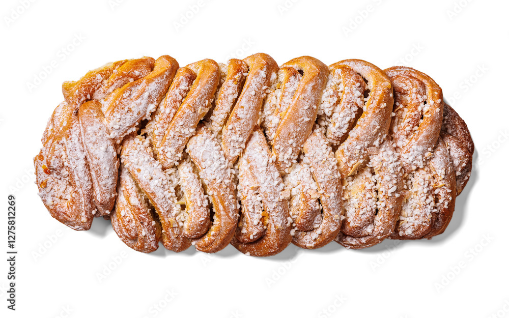 Almond braid with marzipan, Danish Almond braid Almond braid with marzipan, Danish Almond braid