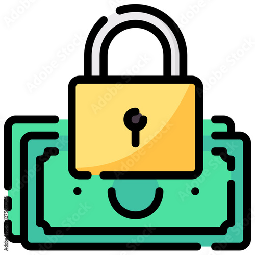 confidentiality vector filled outline icon