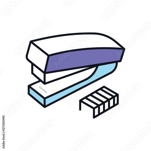 Stapler vector icon