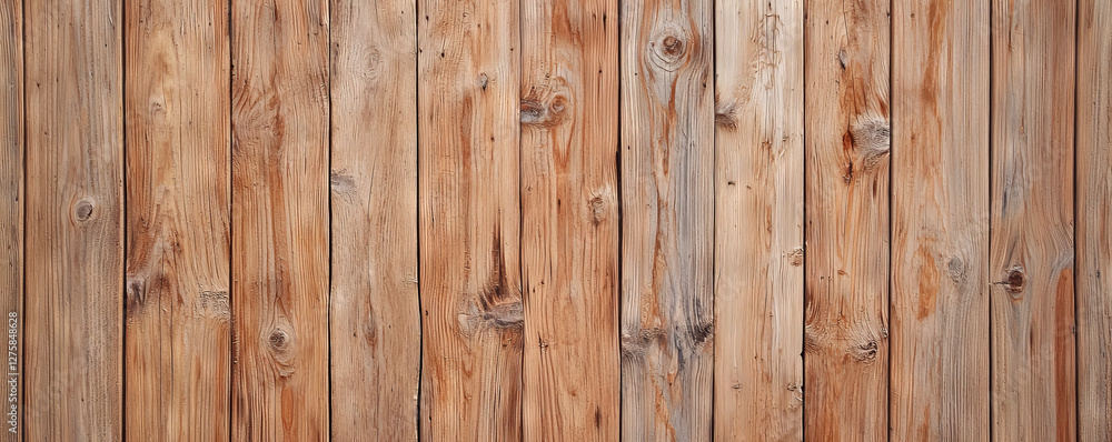Close-up view of vertical wooden planks showcasing natural grain and texture Close-up view of vertical wooden planks showcasing natural grain and texture