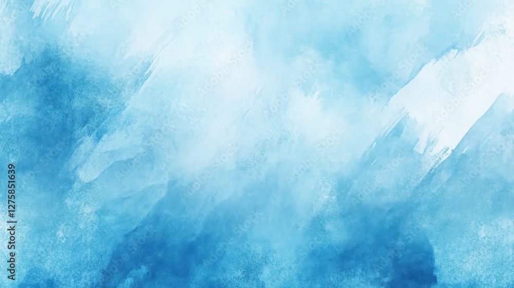 A serene abstract blue background featuring soft brush strokes that evoke a sense of calmness and tranquility. A serene abstract blue background featuring soft brush strokes that evoke a sense of calmness and tranquility.