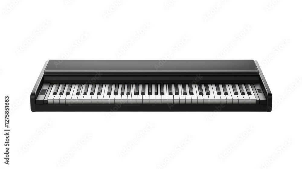 Monochrome majesty, a visual symphony of black and white piano keys, unleashing musical potential Monochrome majesty, a visual symphony of black and white piano keys, unleashing musical potential