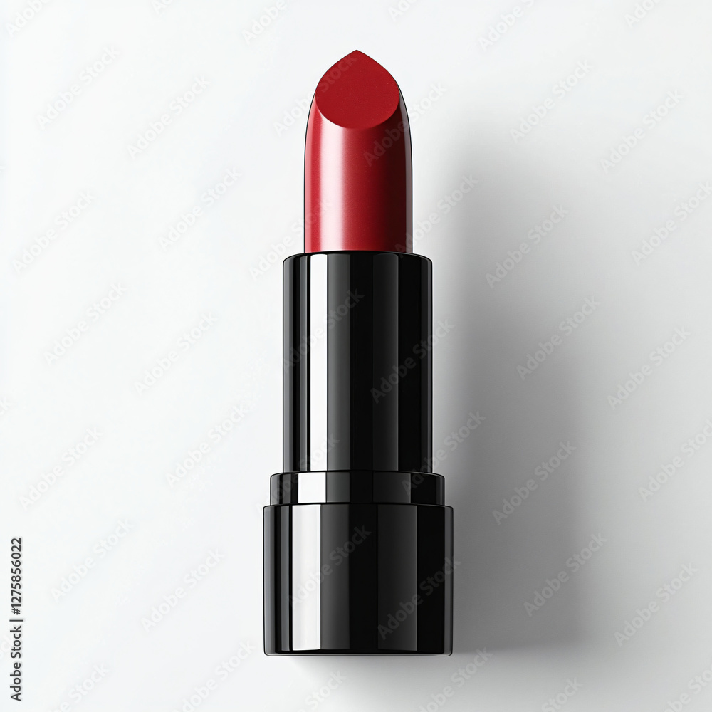 A photorealistic image of a sleek berry-hued lipstick on a white minimalist background, perfect for beauty brand marketing, product launches, and social media promotions. A photorealistic image of a sleek berry-hued lipstick on a white minimalist background, perfect for beauty brand marketing, product launches, and social media promotions.
