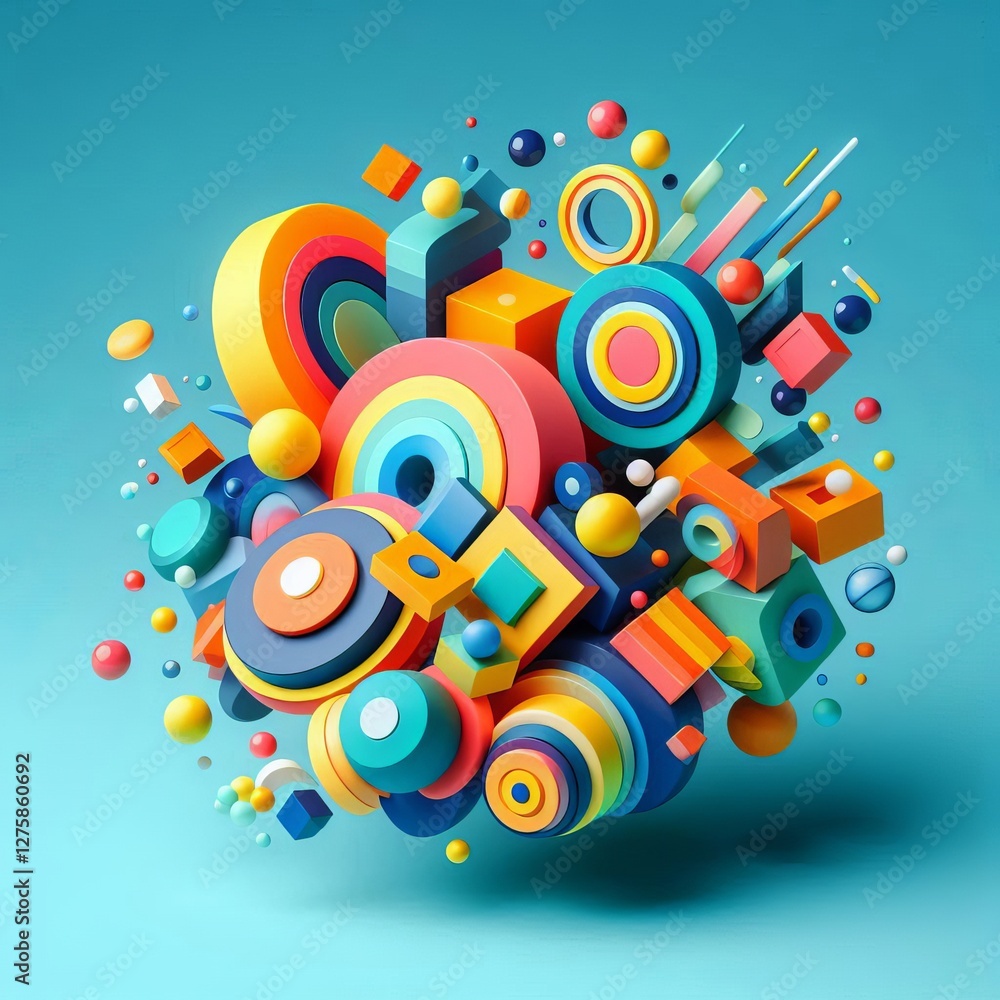 Obraz premium Shape Transitions