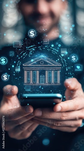 Digital banking empowering payments and services with technology