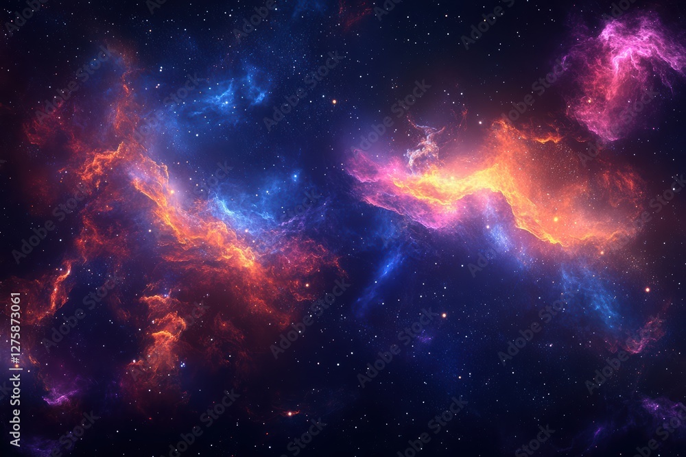Exploring cosmic nebulae outer space digital art universe wide angle celestial wonders Exploring cosmic nebulae outer space digital art universe wide angle celestial wonders