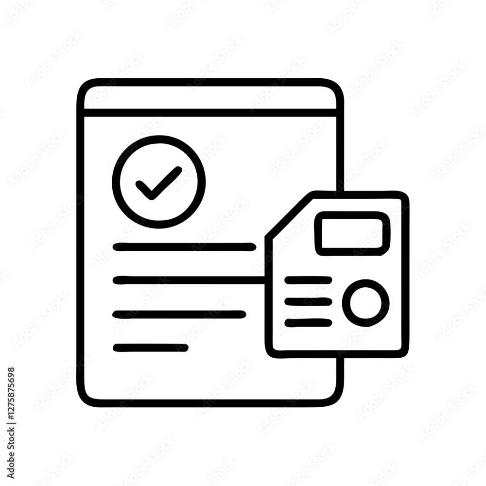 credit application icon, credit application line art - simple line art of credit application, perfect for credit application logos and icons credit application icon, credit application line art - simple line art of credit application, perfect for credit application logos and icons