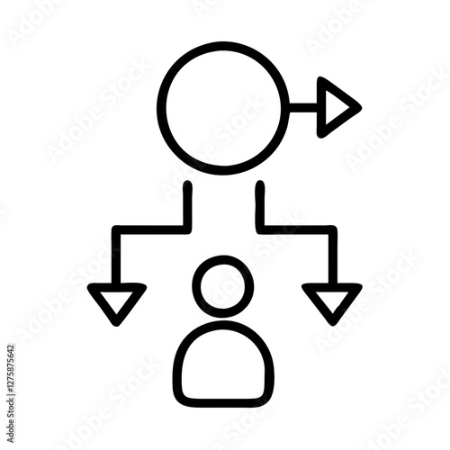 collateral icon, collateral line art - simple line art of collateral, perfect for collateral logos and icons