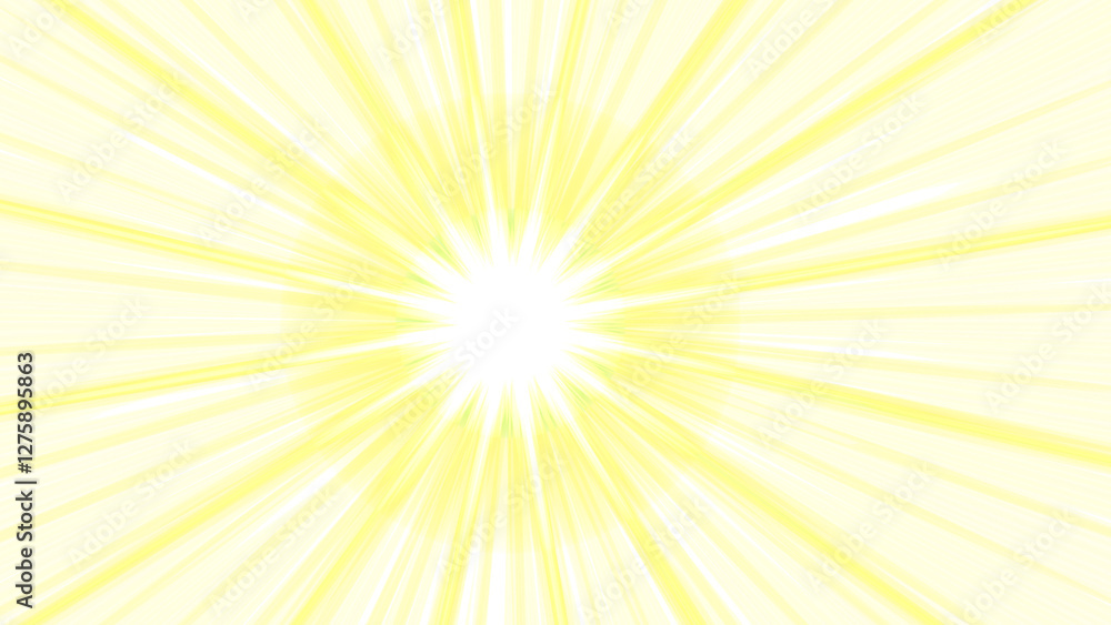 Radiant Burst of Light Radiating from Center Radiant Burst of Light Radiating from Center
