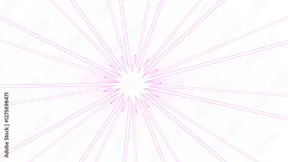 Obraz premium Abstract radiating lines explosion graphic design
