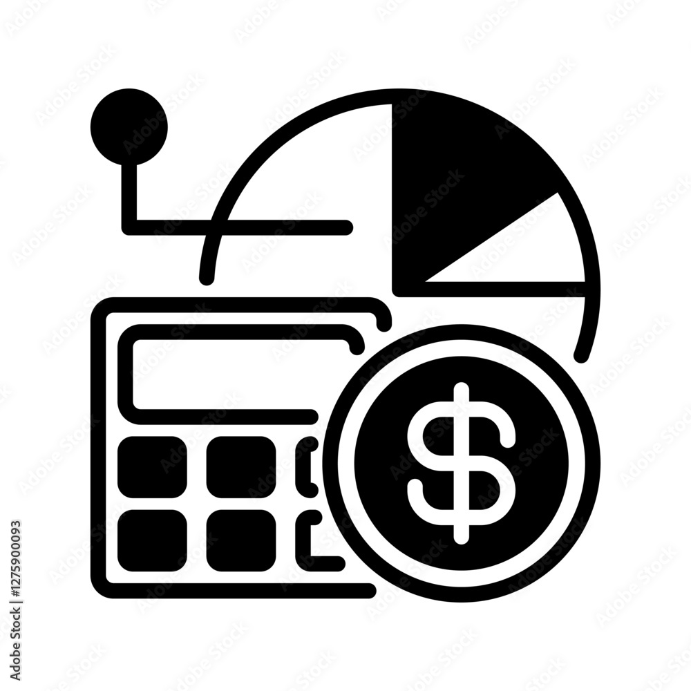Expense Report line icon. Universal creative premium symbol. Vector sign icon logo template. Vector illustration Expense Report line icon. Universal creative premium symbol. Vector sign icon logo template. Vector illustration