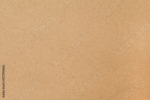 Cardboard sheet texture background, pattern of brown craft paper with vintage style.