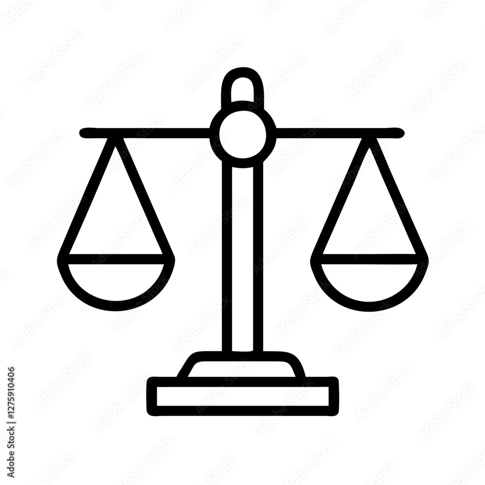 scale of justice fairness icon, scale of justice fairness line art - simple line art of scale of justice fairness, perfect for scale of justice fairness logos and icons scale of justice fairness icon, scale of justice fairness line art - simple line art of scale of justice fairness, perfect for scale of justice fairness logos and icons