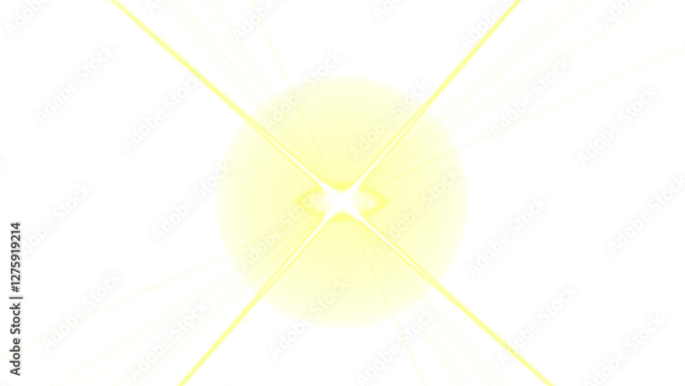 Obraz premium Abstract Light Burst Radiating from a Center Point