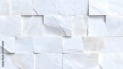 White marble wall texture background design