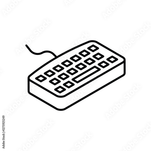 Keyboard vector icon