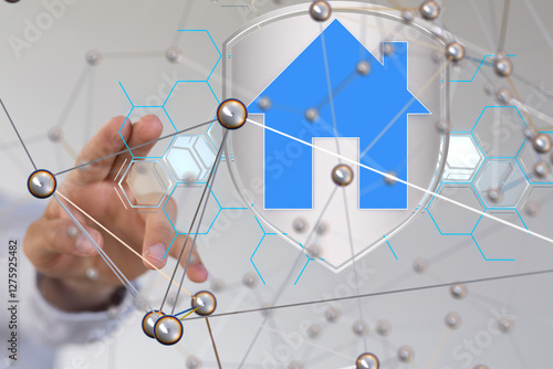home data. Digital cyberspa...